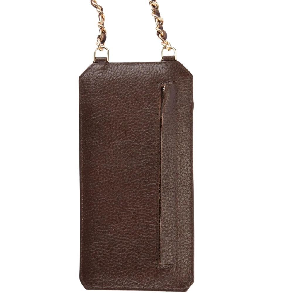 Handmade Genuine Leather Phone Wallet Bag – Compact & Stylish Accessory